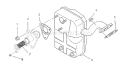 Part Location Diagram of 188261GS Briggs and Stratton PIPE, TAIL